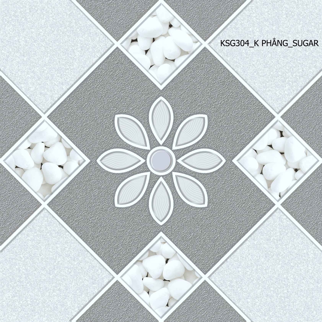 Gạch lát 30x30 KSG304 phủ Sugar chống trơn