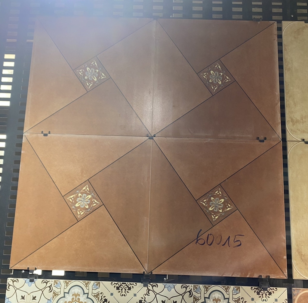 Gạch lát giả cổ Trung Quốc 60x60cm Mẫu 4