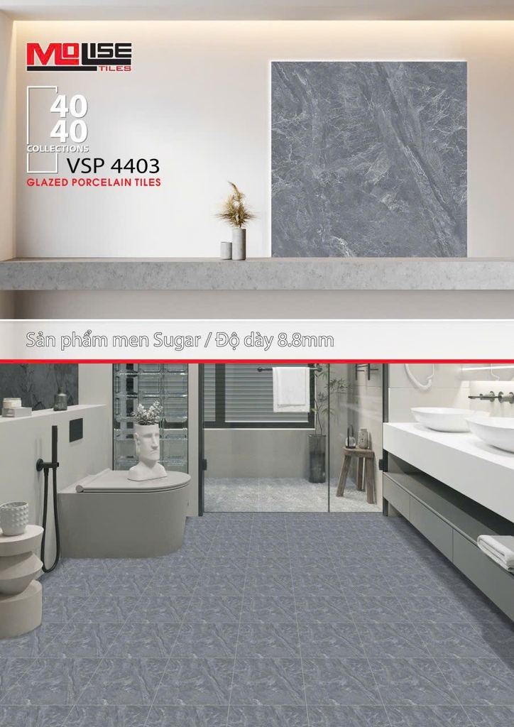 Gạch lát nền 40x40cm VSP 4403 Sông Hồng
