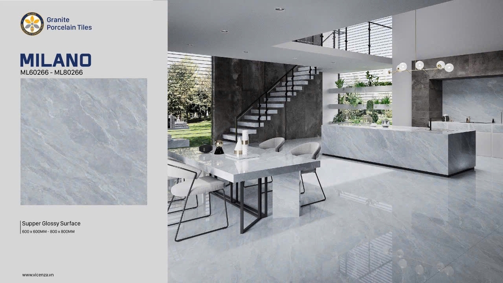 Gạch lát nền 60x60cm ML60266 Sông Hồng