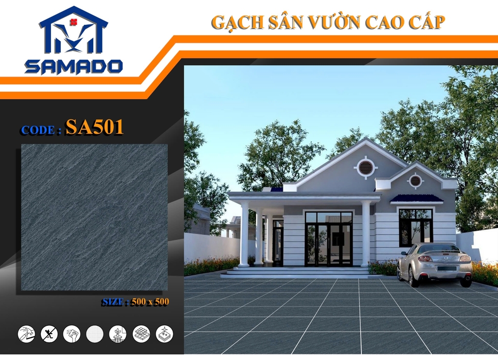 Gạch lát 50x50cm SA501
