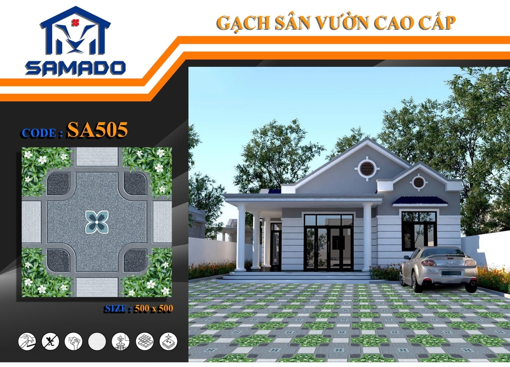 Gạch lát 50x50cm SA505