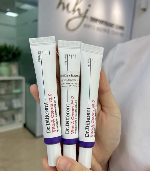 Kem Dưỡng Dr.Different Vita-A Cream Ph.D