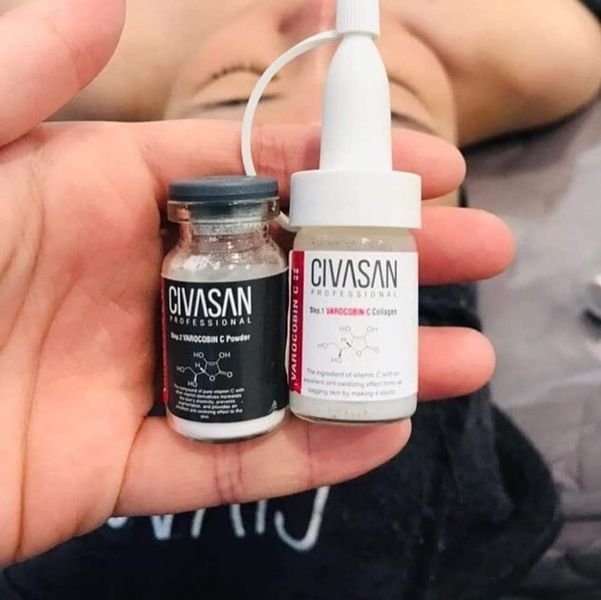 BỘ DƯỠNG TRẮNG DA CIVASAN VAROCOBIN C PROFESSIONAL TREATMENT