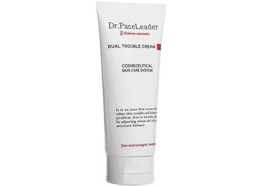 KEM DƯỠNG KIỀM DẦU DR.PACELEADER DUAL TROUBLE CREAM