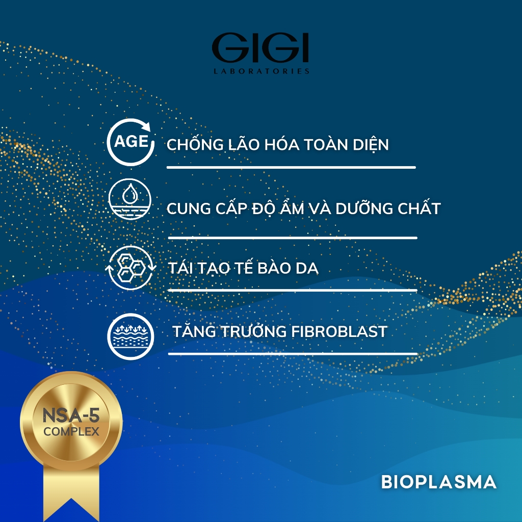 Kem Azelaic trị mụn & thâm mụn GIGI LABORATORIES Bioplasma Azelaic 15% Cream