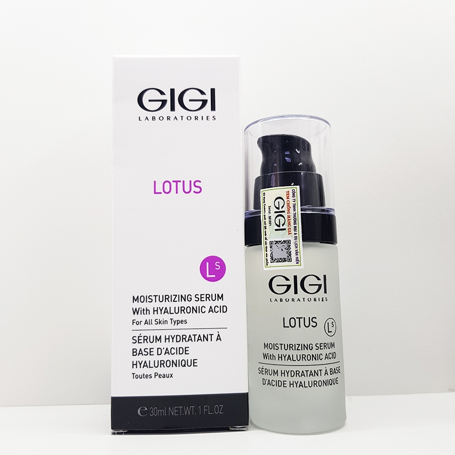 TINH CHẤT TRẺ HÓA GIGI LOTUS BEAUTY MOISTURIZING SERUM WITH HYALURONIC ACID