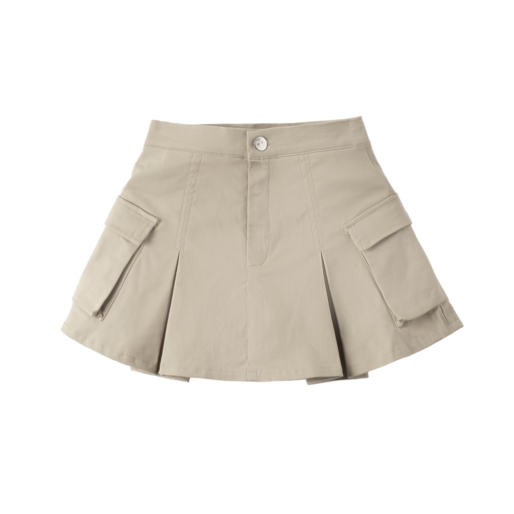 SLC Mini Cargo Skirt - Beige