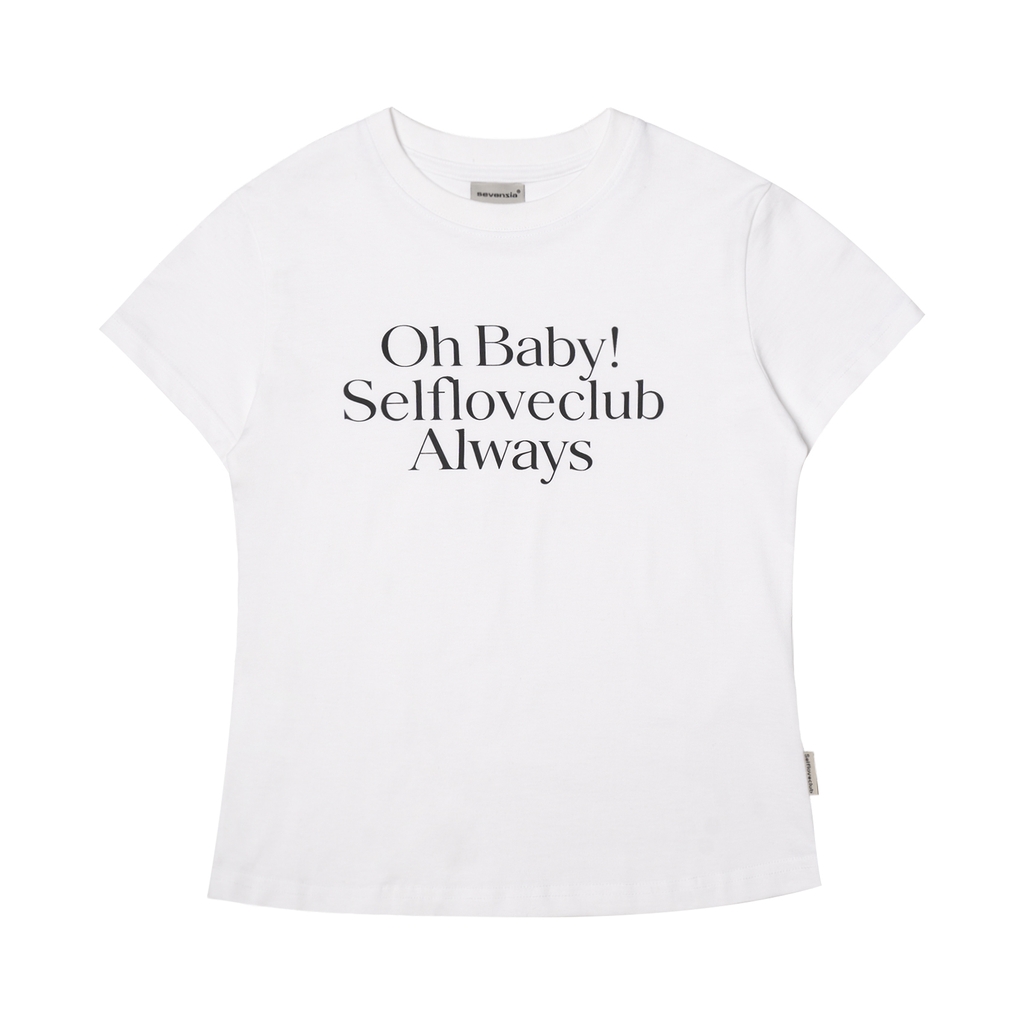 SLC Basic Baby Tee - White