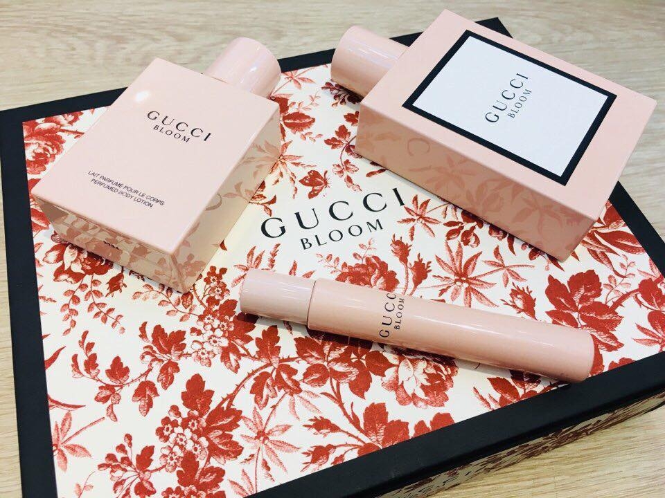 gucci bloom gift set 100ml