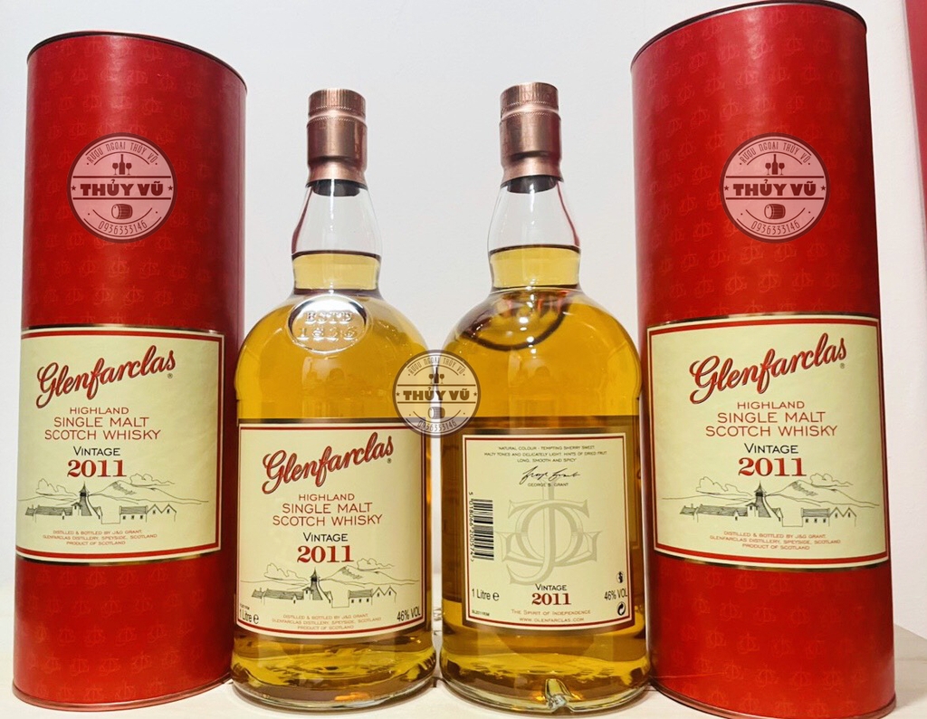 Glenfarclas vintage 2011