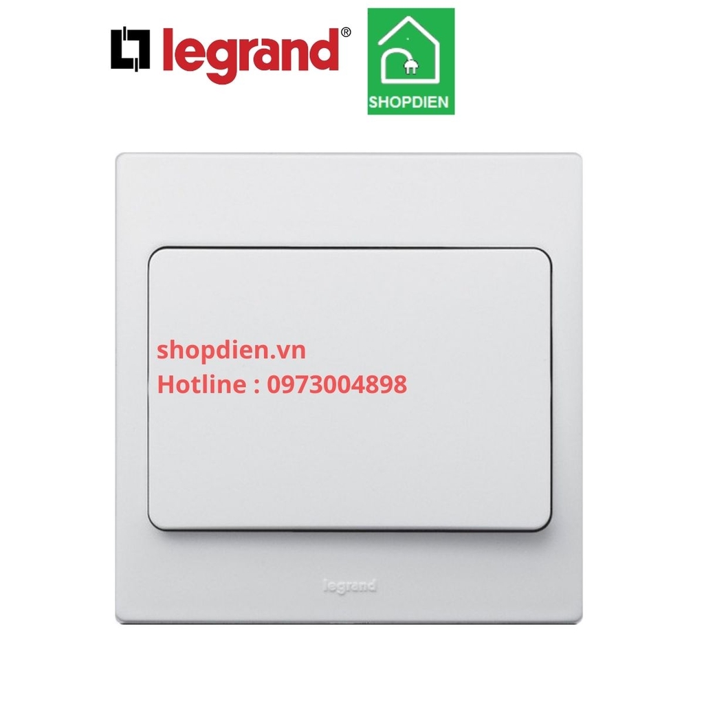 Công tắc đơn 1 chiều Mallia Legrand màu trắng 281000