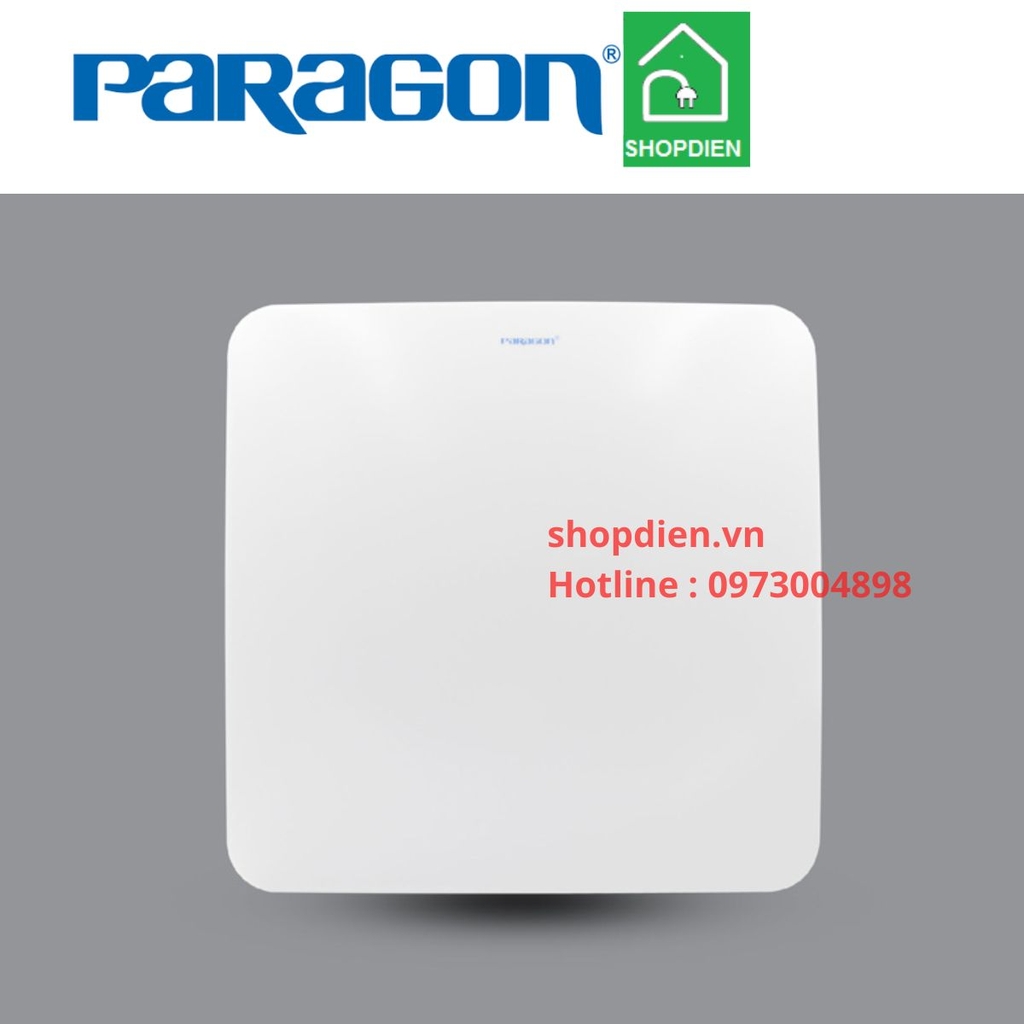 Đèn ốp nổi trần vuông đồi màu 18W D370 Paragon PLCK370L18/CCT