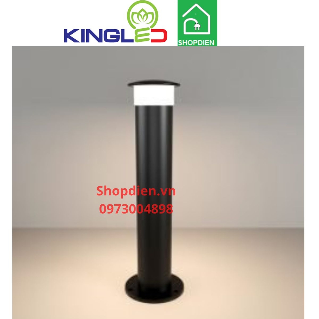 Đèn nấm gắn sân vườn 8W 250VAC KINGLED GR-8SS-500-V-AC H500mm