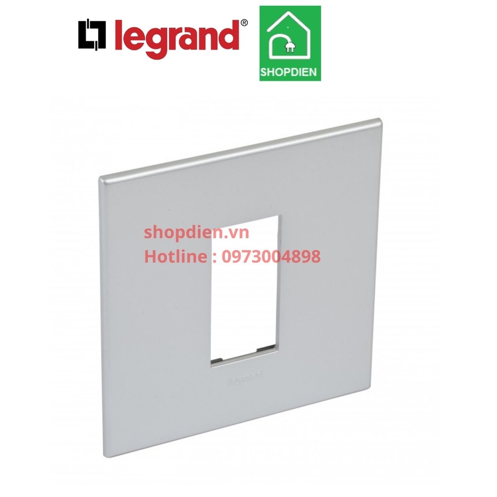 Mặt 1 thiết bị Legrand Arteor 571301 Màu Soft Alu