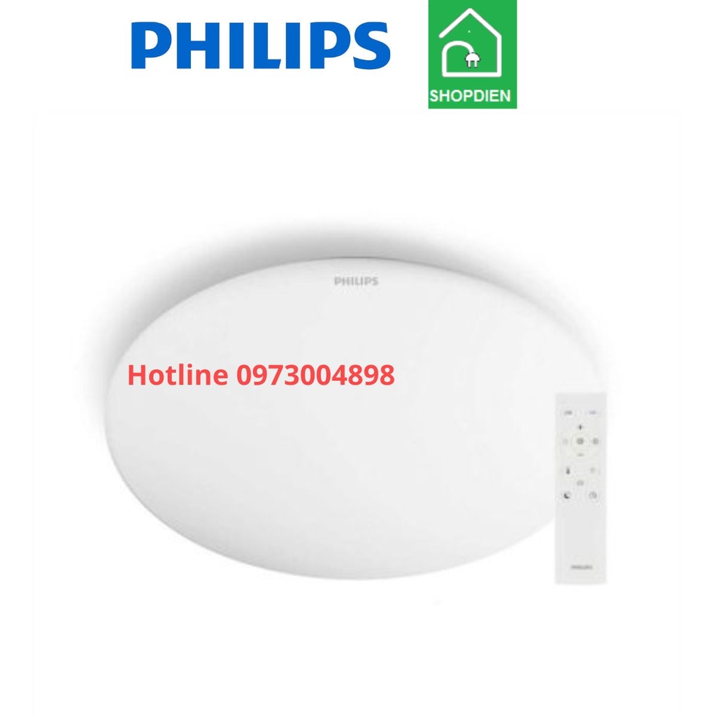 Đèn ốp trần LED 36W D485 Philips CL610 Ess AIO RD 36W 27-40-65k RD 02