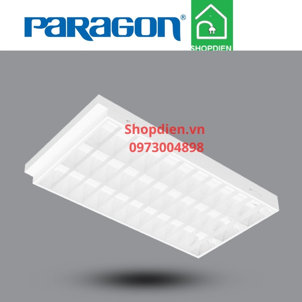 Đèn tán quang âm trần ba 1200x600 LED 3x20W Tbar Paragon-PRFB336L54