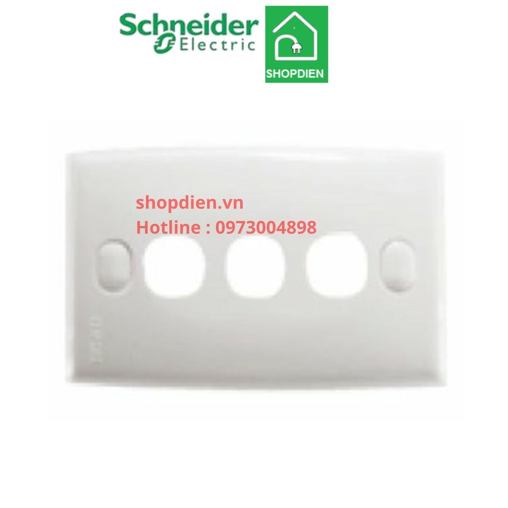 Mặt cho 3 thiết bị S-classic Schneider-33AVH_G19