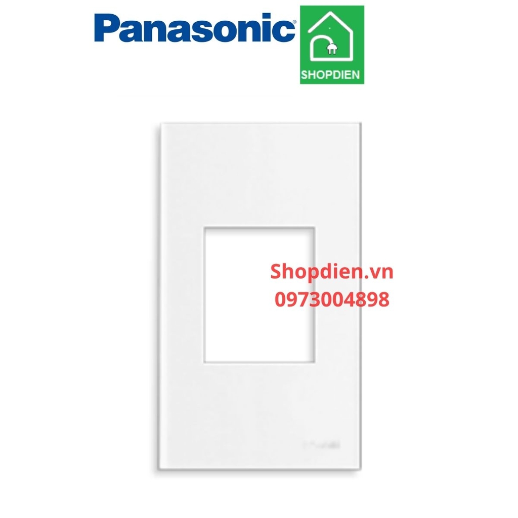 Mặt cho ổ cắm đơn 3 chấu  Wide Series  Panasonic WEV680290SW