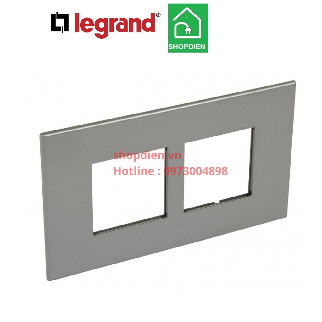 Mặt 4 thiết bị Legrand Arteor 571314 Màu Magnesium