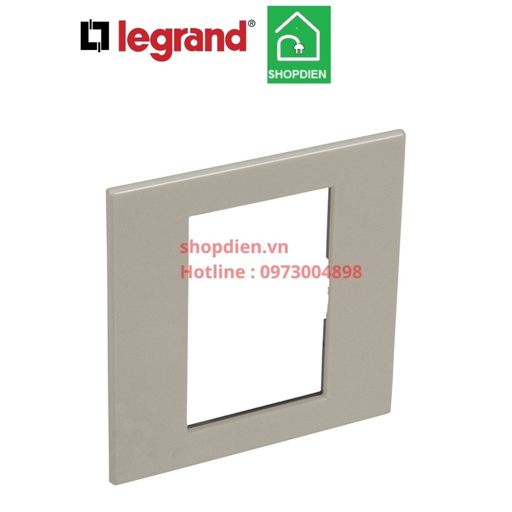 Mặt vuông 3 thiết bị Legrand Arteor 571323 Màu Champagne