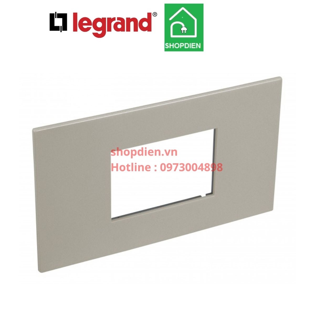 Mặt 3 thiết bị Legrand Arteor 571325 Màu Champagne