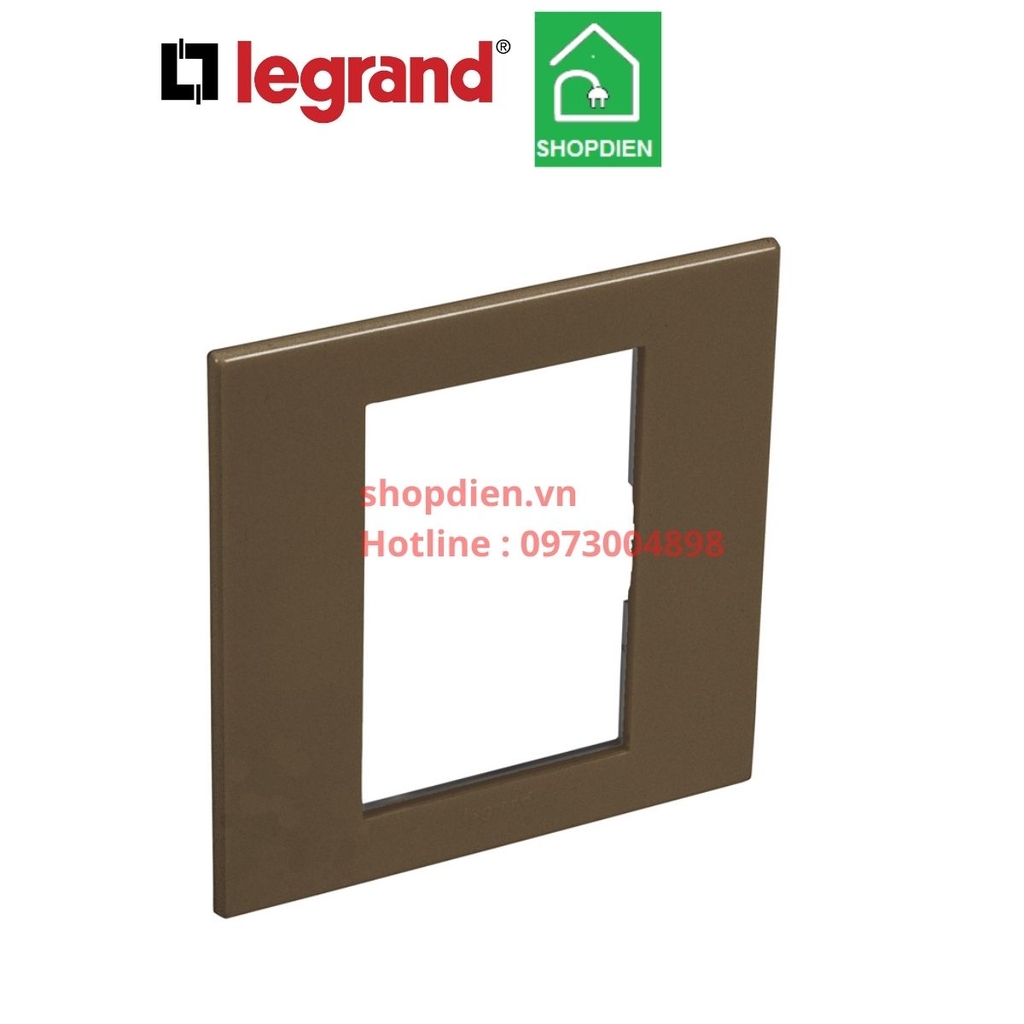Mặt vuông 3 thiết bị Legrand Arteor 571333 Màu Dark Bronze