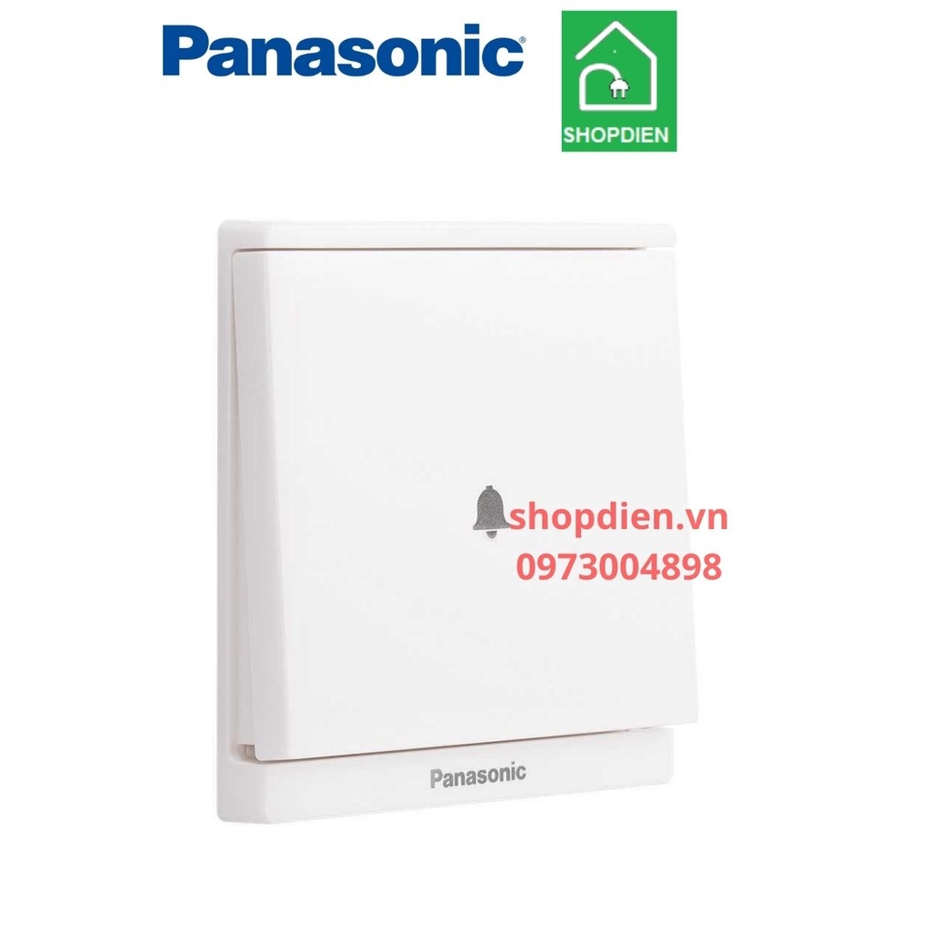 WMF223-VN Panasonic Nút nhấn chuông cửa Moderva vuông màu trắng Door bell push button