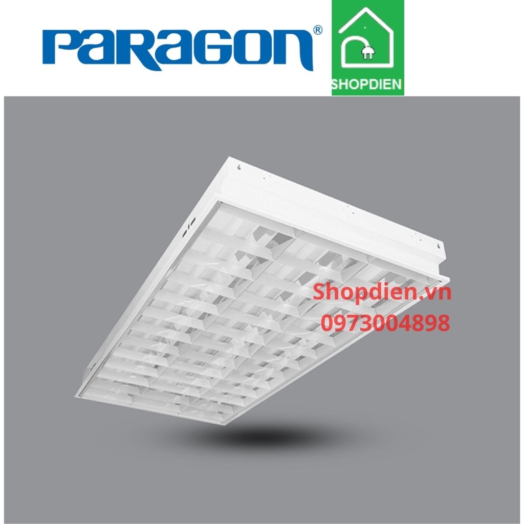 Đèn tán quang âm trần ba 1200x600 LED 3x20W Tbar Paragon-PRFJ336L54