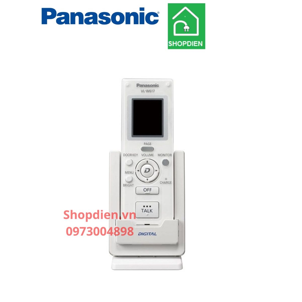 Màn hình phụ chuông hình không dây Panasonic VL-W617