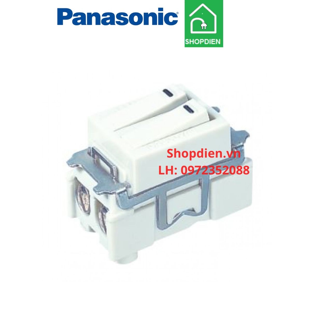 Công tắc đôi kép 1 chiều / Công tắc B 10AX Full Color Panasonic WNG5021W-7