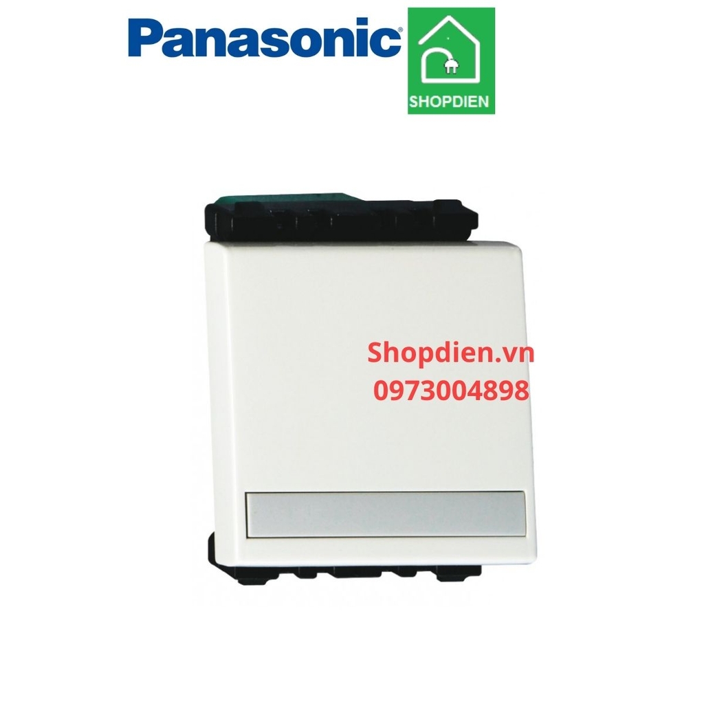 Công tắc 2 chiều, đảo chiều cầu thang màu trắng 16A Refina Panasonic WEV5522SW / WEV5522 -7SW size M