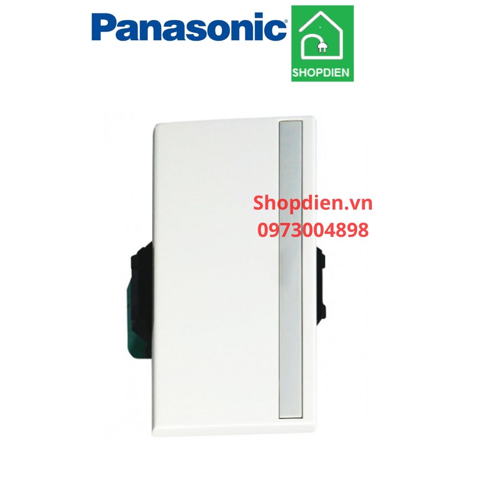 Công tắc 2 chiều, đảo chiều cầu thang màu trắng 16A Refina Panasonic-WEV5512SW / WEV5512 -7SW size L