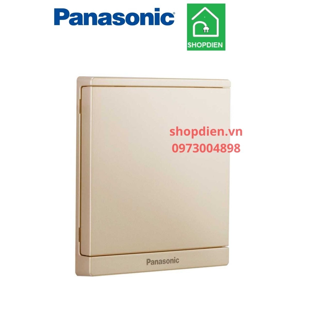 Công tắc đơn trung gian ( đa chiều) vuông màu vàng ánh kim / công tắc E switch  4 ways Moderva Panasonic WMF594MYZ-VN