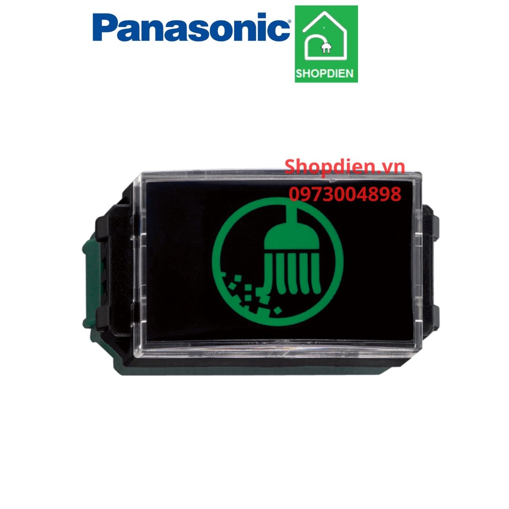 Công tắc có đèn báo không làm phền 16A màu đen Panasonic-WEG3032R-021 Do not disturb switch