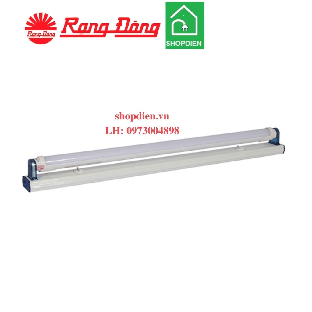 Bộ đèn tuýp T8 nhôm nhựa Ledtube 0.6m 10W Rạng Đông-T8 M11 600/10Wx1