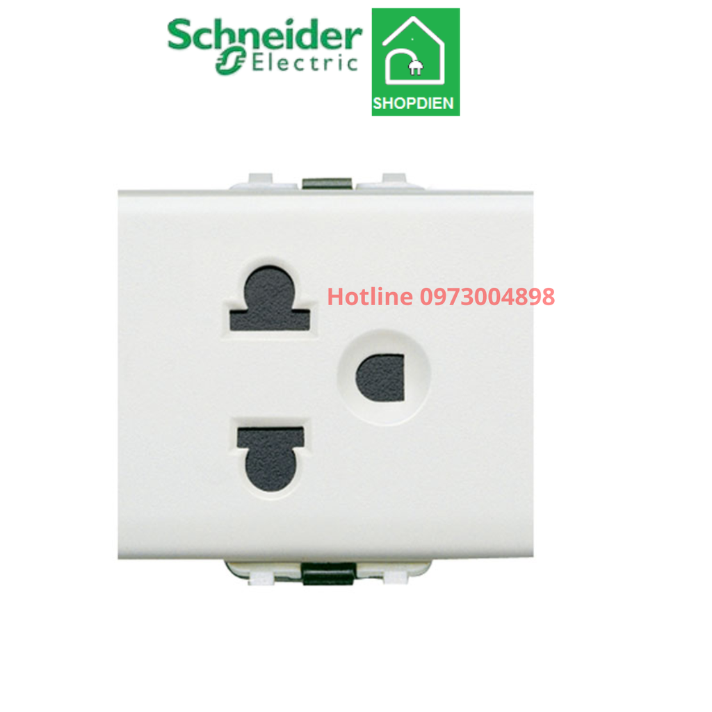 3426UESTM_G19 Schneider Ổ cắm đơn 3 chấu 16A Concept