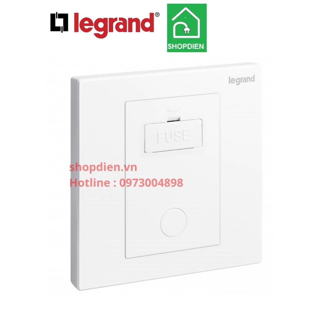 Cầu chì 13A Galion Legrand màu trắng 282450