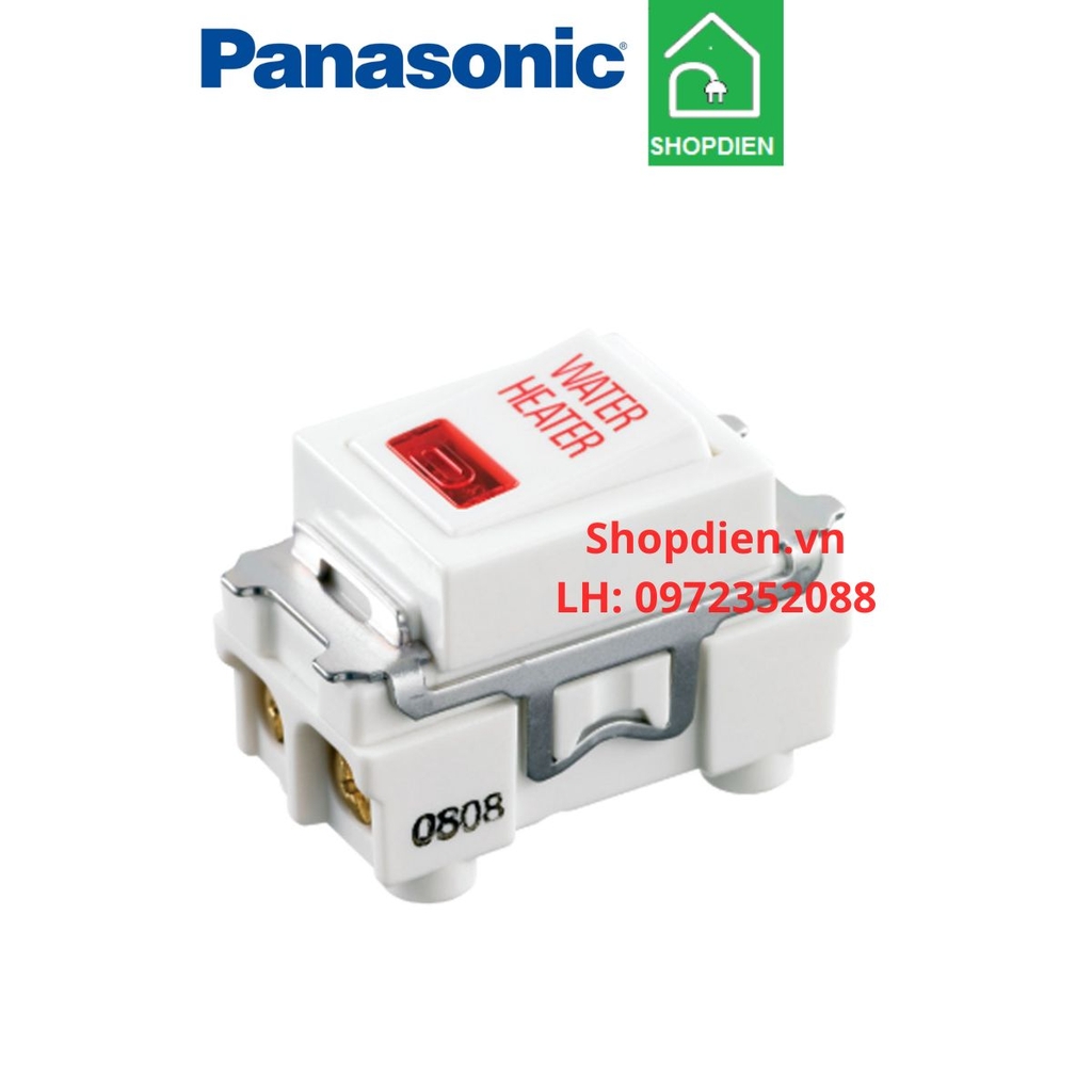 Công tắc  2 cực 20A cho bình nóng lạnh / water heater switch 20AX Full Color Panasonic WNG5343W-761