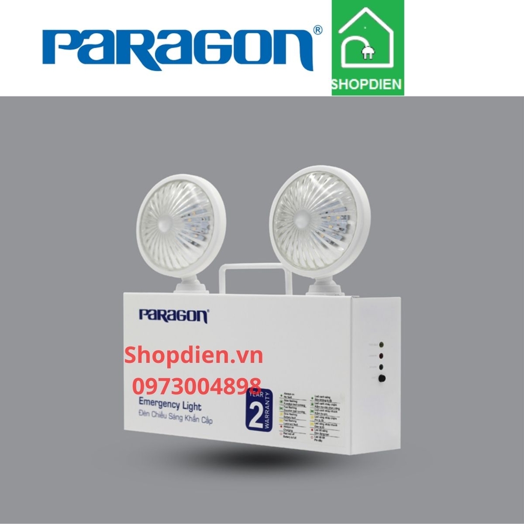 Đèn sự cố chiếu sáng khẩn cấp EMERGENCY Paragon-PEMD21SW