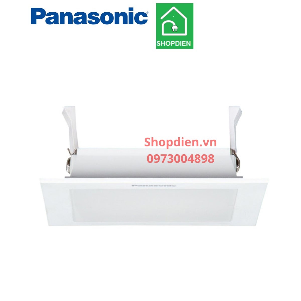 Đèn LED Downlight âm trần vuông 9W D100 as trắng 6500k Panasonic Neo Slim NNP72255