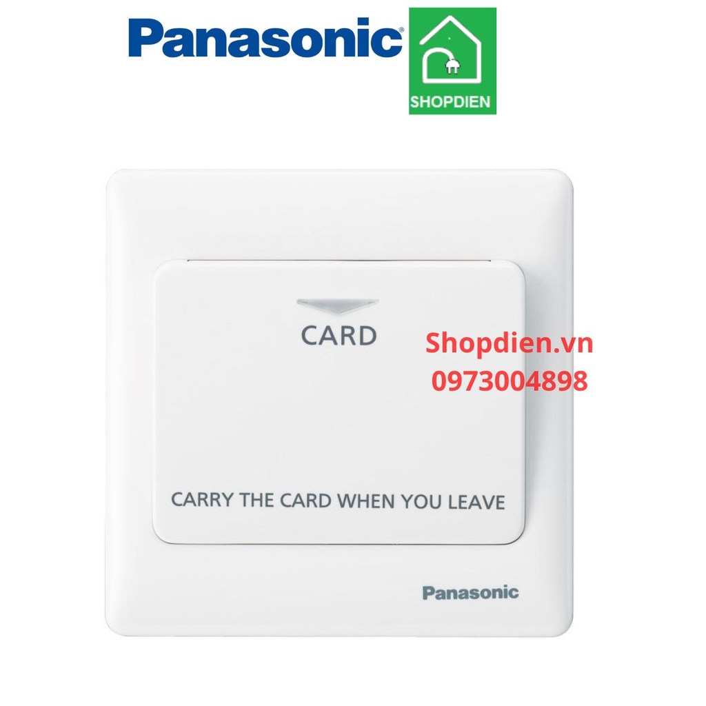 Công tắc thẻ từ khách sạn MINERVA Panasonic WEC5781W-VN Key card switch
