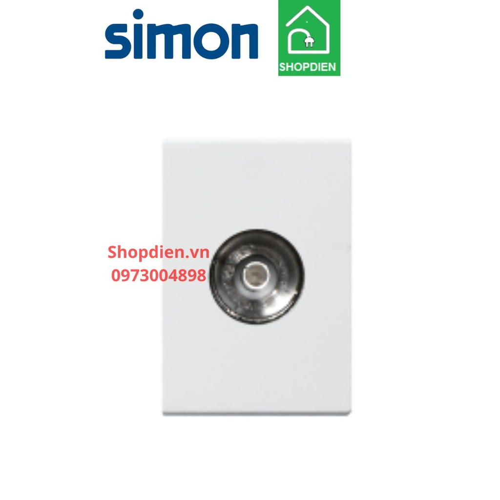 Hạt ổ cắm tivi SIMON K1 Cat 6 Tivi outlet K1551S