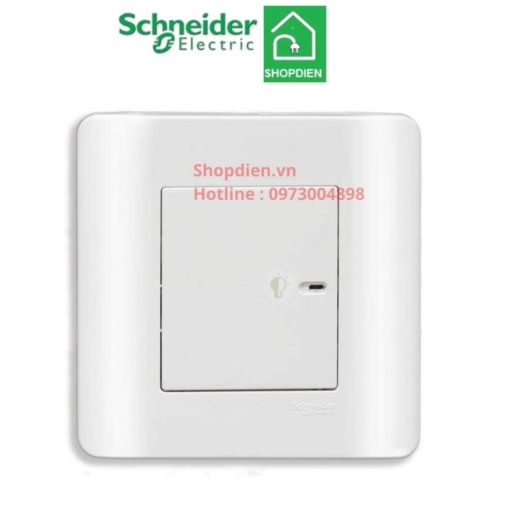 E8431EPD4_WE Schneider Chiết áp Dimmer điều chỉnh độ sáng ZENCELO màu trắng
