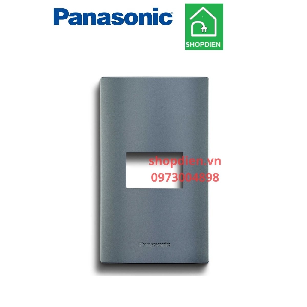 Mặt 1 thiết bị màu xám ánh kim Panasonic Halumie WEVH68010MYH