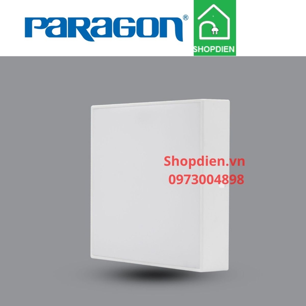 Đèn ốp nổi trần vuông tràn viền 24W KT170x170 PSDPP Paragon-PSDPP175L24