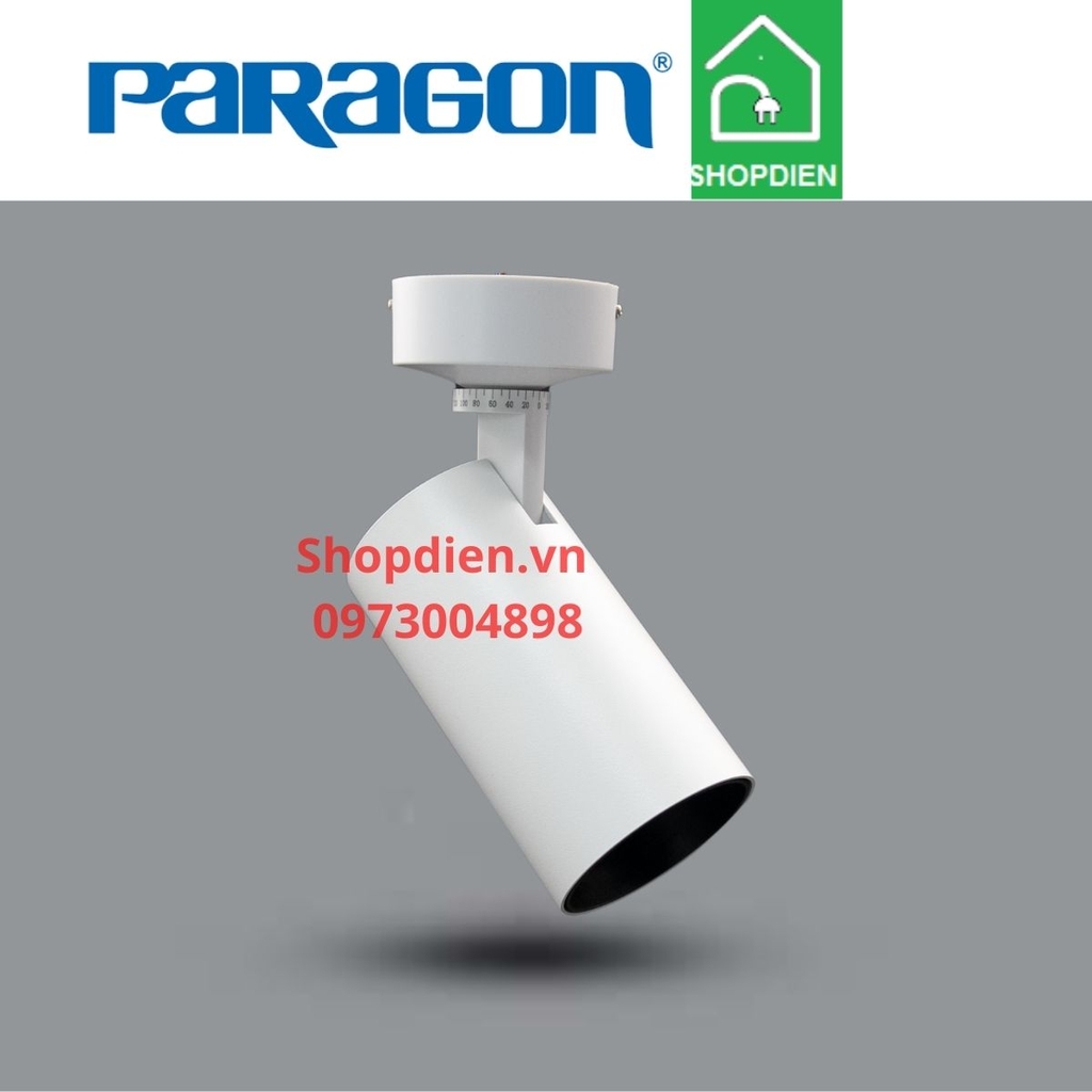Đèn rọi tiêu điểm đế ngồi tròn LED 5W Paragon PSLTT5L/C Track Light