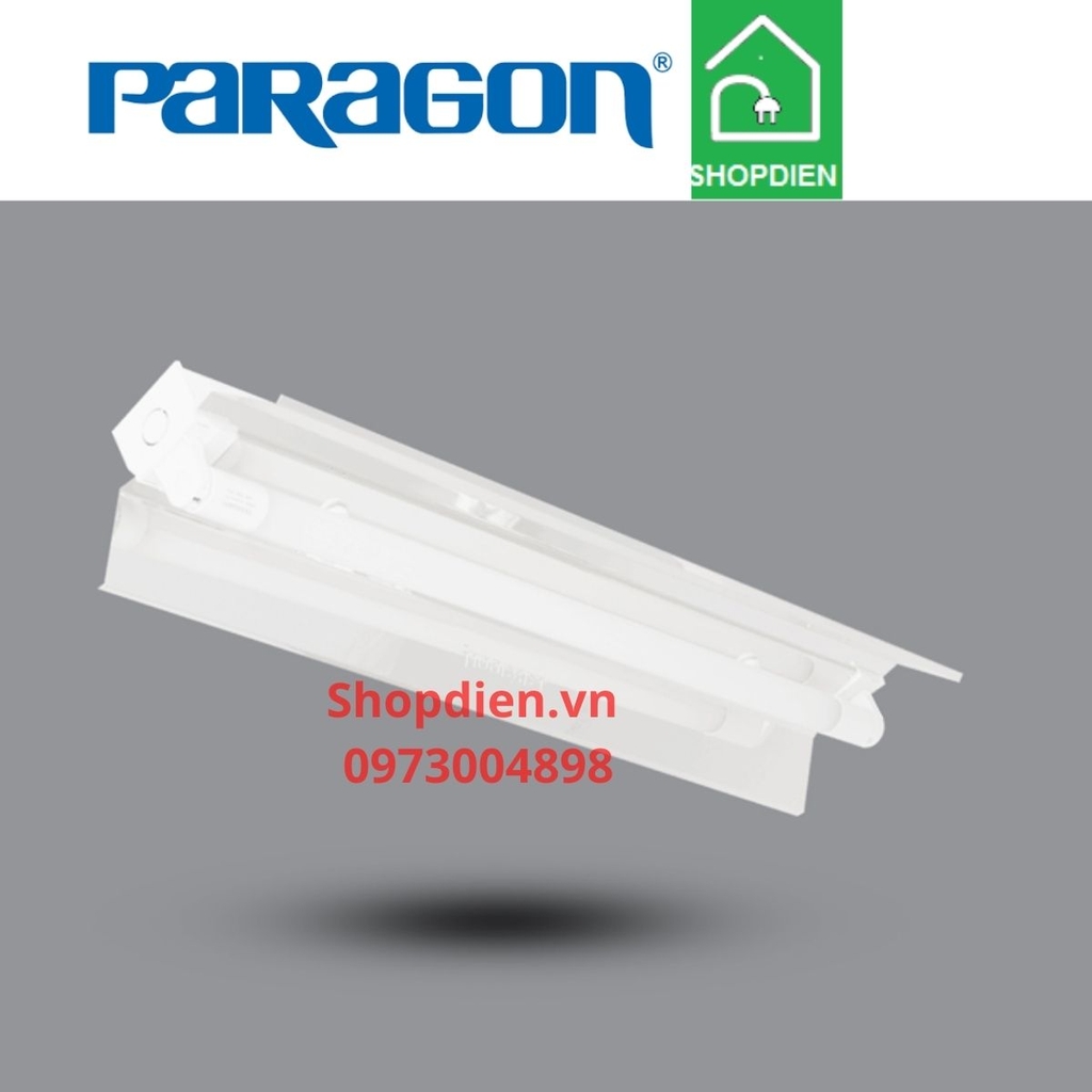 Bộ đèn LED có vòm phản quang nhôm đơn 60CM 1x10W Paragon-PIFC118L10