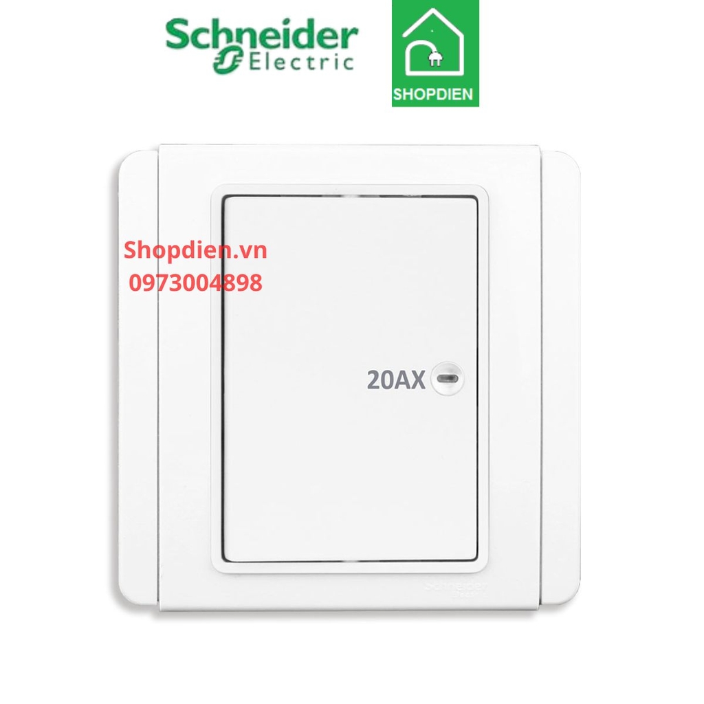 Bộ công tắc 2 cực 20A cho bình nóng lạnh Schneider Neo màu trắng - Vuông-E3031HD20 _EWWW_G19