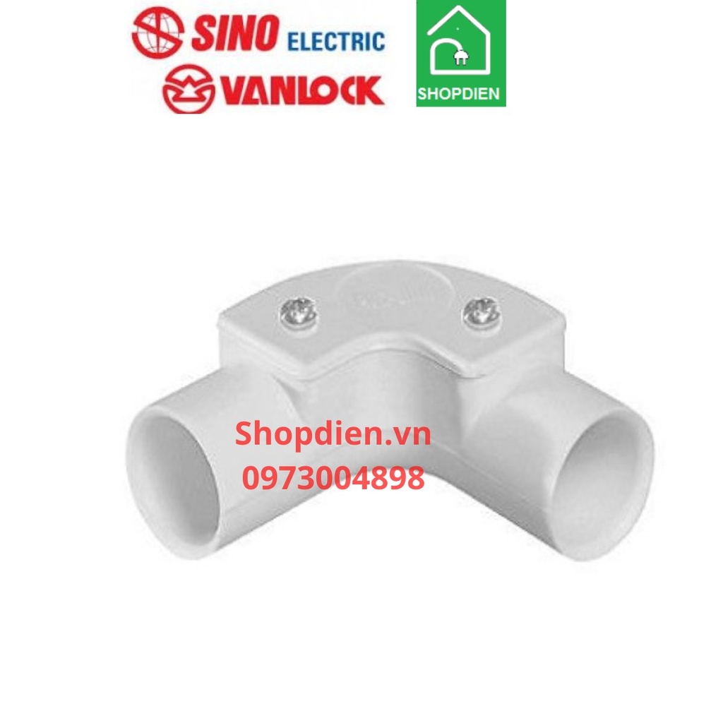 Cút góc chữ L có nắp D25 SINO SP E244/25 ELBOW PIPE CONDUIT